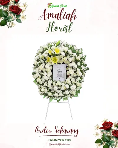 Krans Bunga Duka Cita ciladaeun